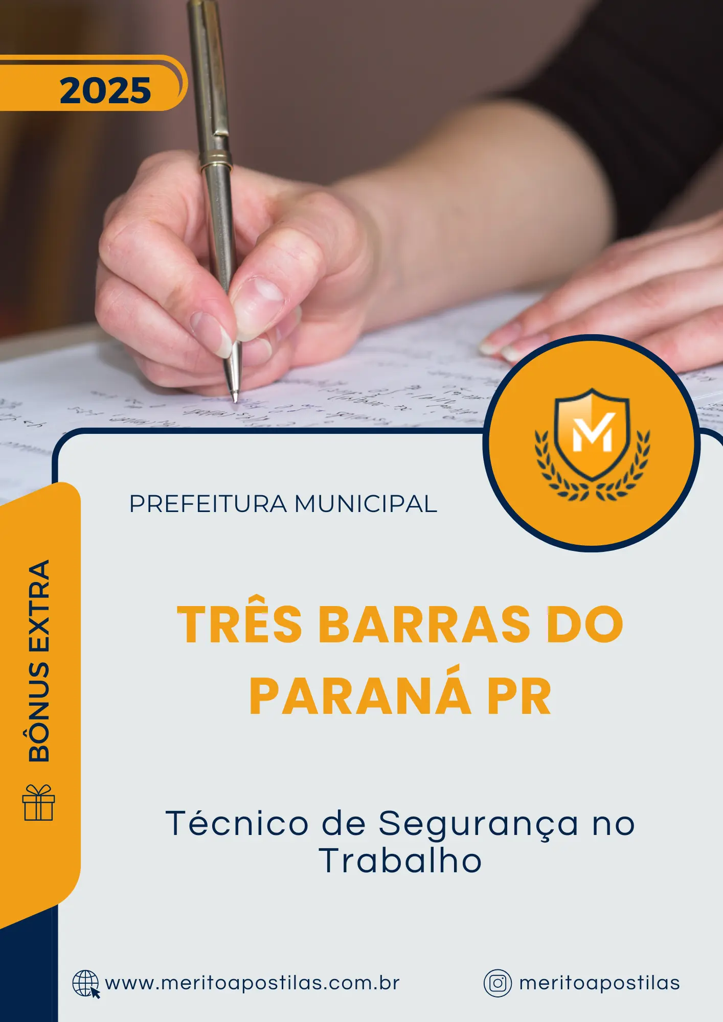 Apostila Técnico de Segurança no Trabalho Prefeitura de Três Barras do Paraná PR 2025