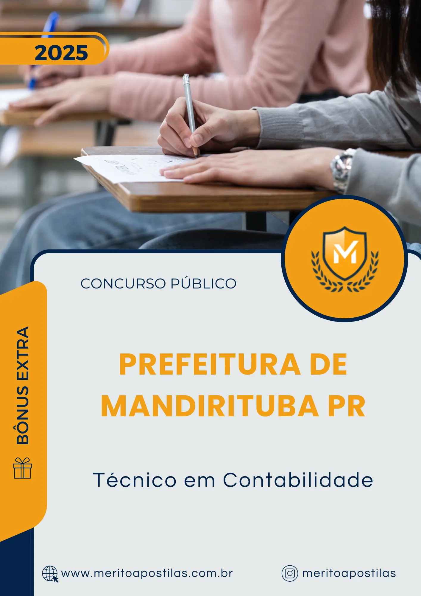 Apostila Técnico em Contabilidade Prefeitura de Mandirituba PR 2025
