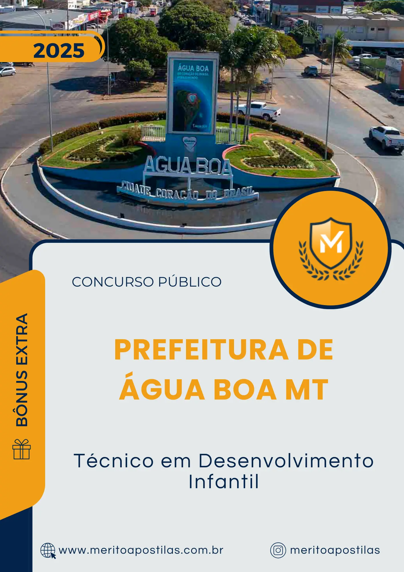 Apostila Técnico em Desenvolvimento Infantil Prefeitura de Água Boa MT 2025