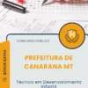 Apostila Técnico em Desenvolvimento Infantil Prefeitura de Canarana MT 2025