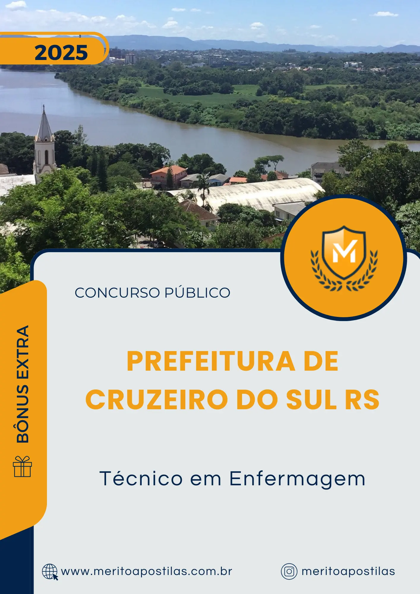 Apostila Técnico em Enfermagem Prefeitura de Cruzeiro do Sul RS 2025
