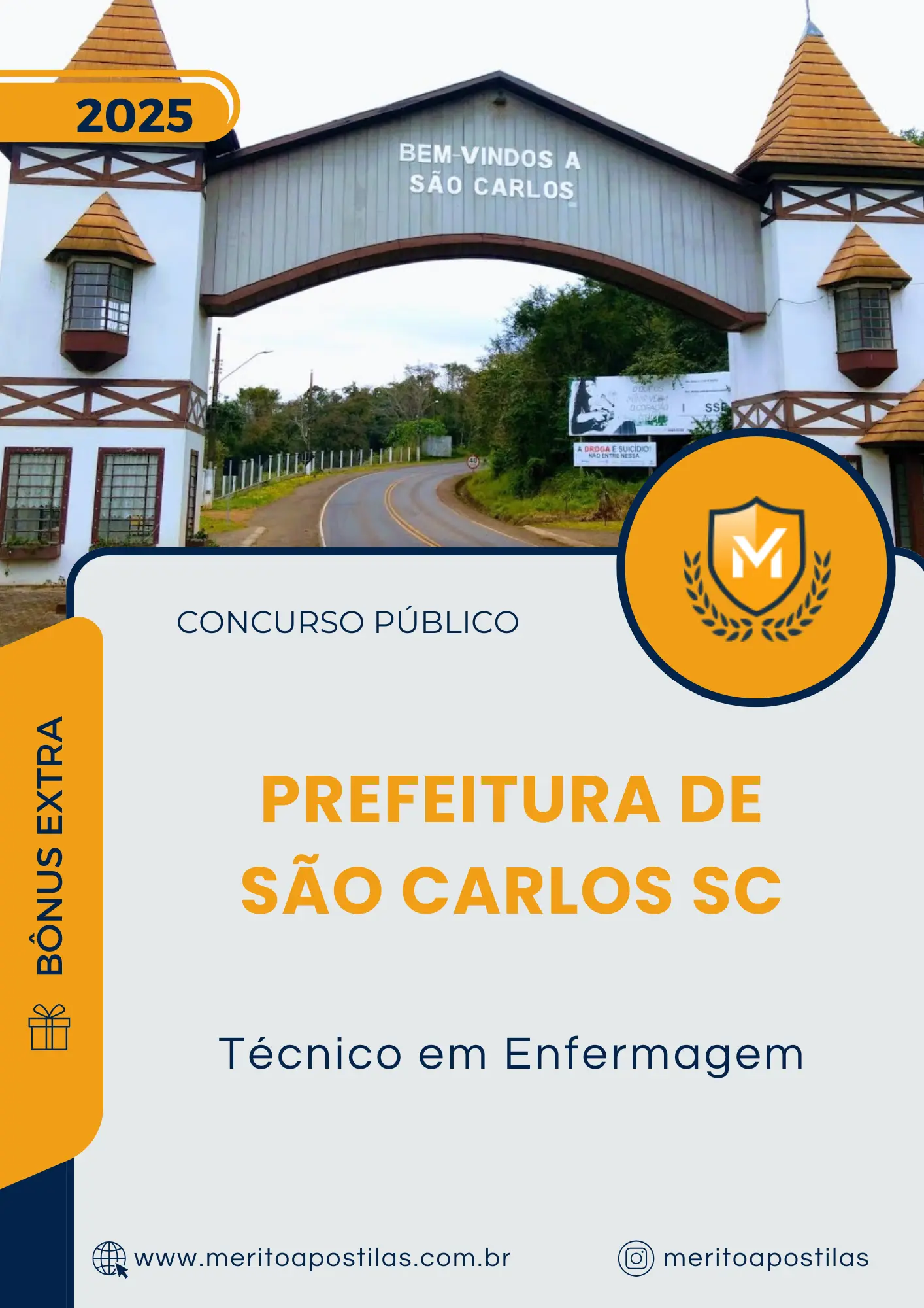 Apostila Técnico em Enfermagem Prefeitura de São Carlos SC 2025