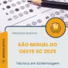 Apostila Técnico em Enfermagem Prefeitura de São Miguel do Oeste SC 2025