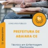 Apostila Técnico em Enfermagem Plantonista Prefeitura de Abaiara CE 2025