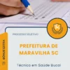 Apostila Técnico em Saúde Bucal Processo Seletivo Prefeitura de Maravilha SC 2025