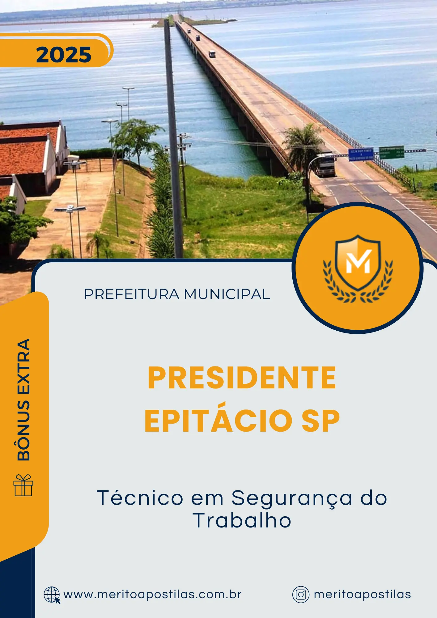 Apostila Técnico em Segurança do Trabalho Prefeitura de Presidente Epitácio SP 2025