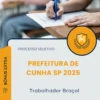 Apostila Trabalhador Braçal Prefeitura de Cunha SP 2025