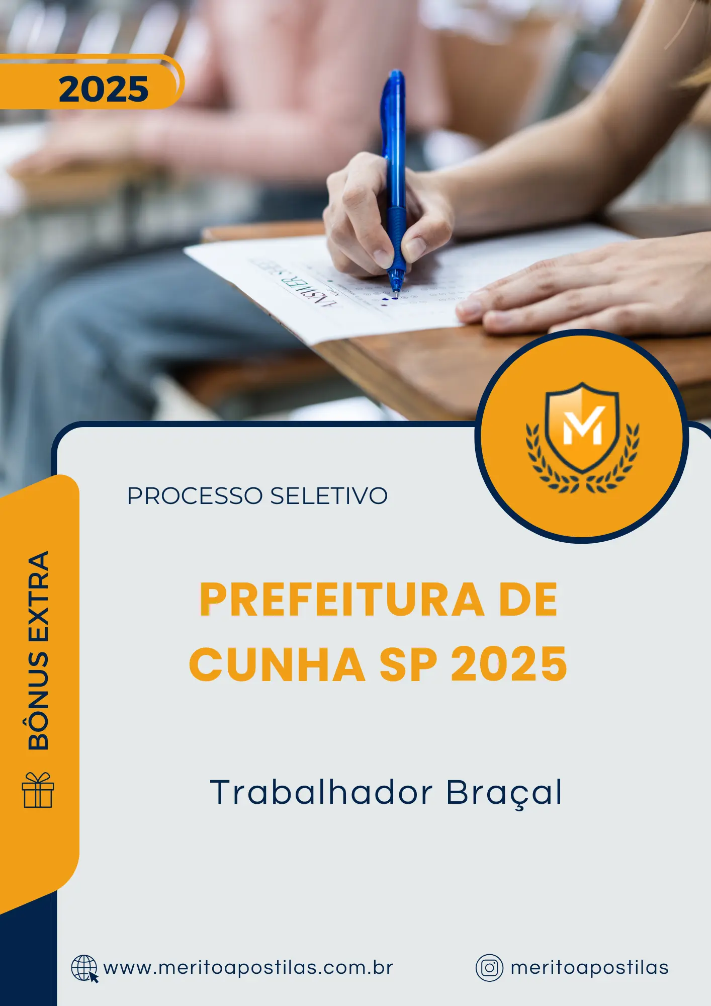 Apostila Trabalhador Braçal Prefeitura de Cunha SP 2025