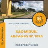 Apostila Trabalhador Braçal Prefeitura de São Miguel Arcanjo SP 2025