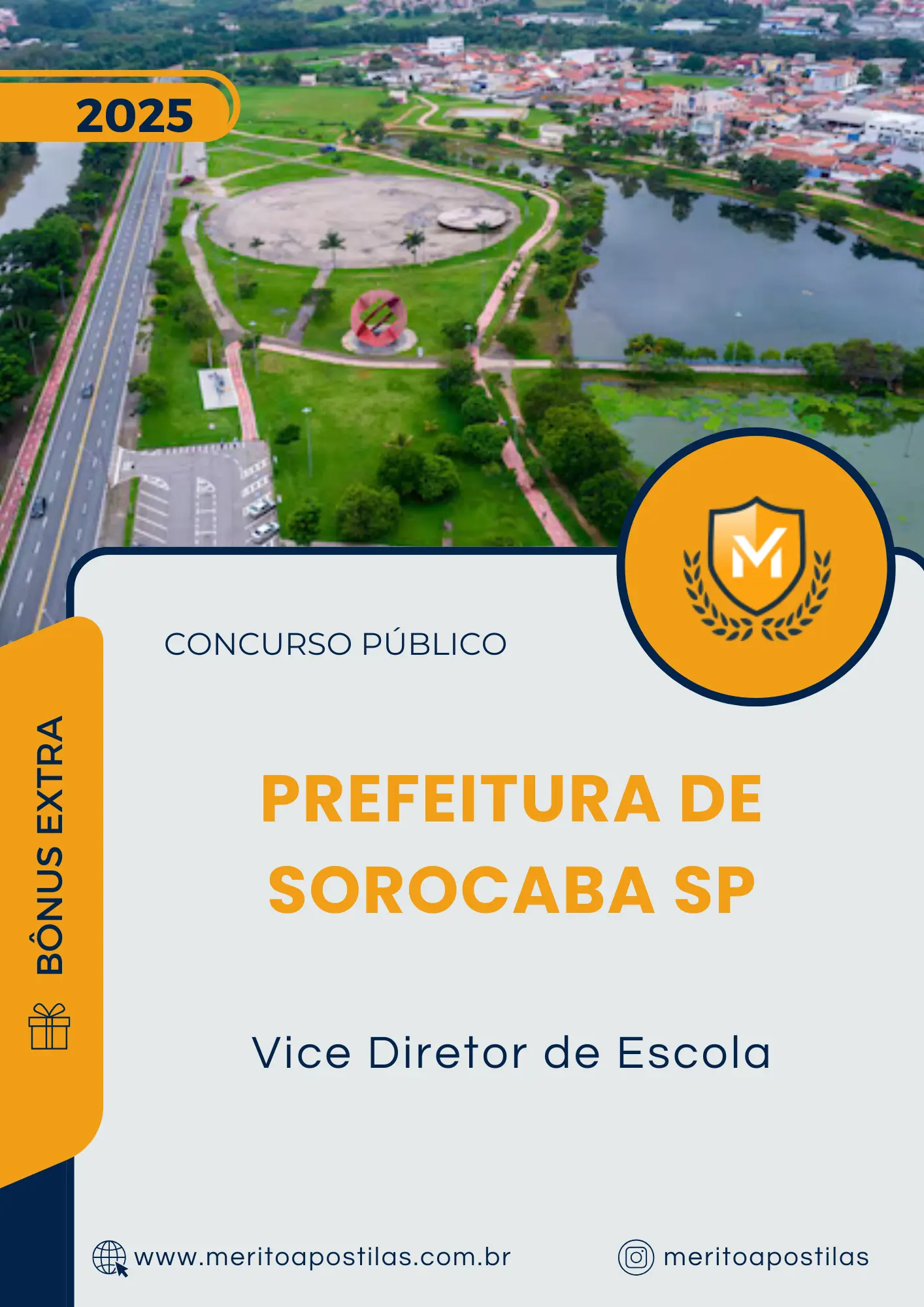 Apostila Vice Diretor de Escola Prefeitura de Sorocaba SP 2025