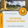 Apostila Vice Diretor de Escola Prefeitura de São Miguel Arcanjo SP 2025