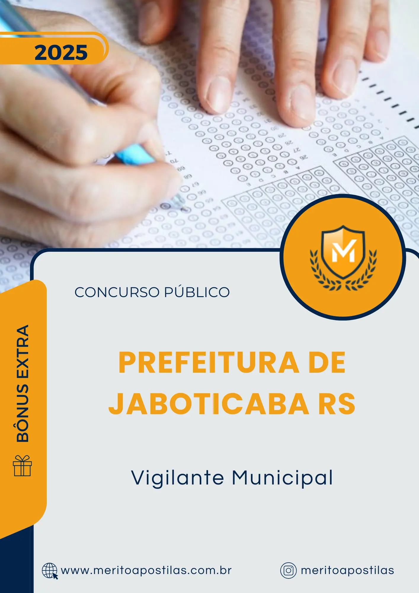 Apostila Vigilante Municipal Prefeitura de Jaboticaba RS 2025