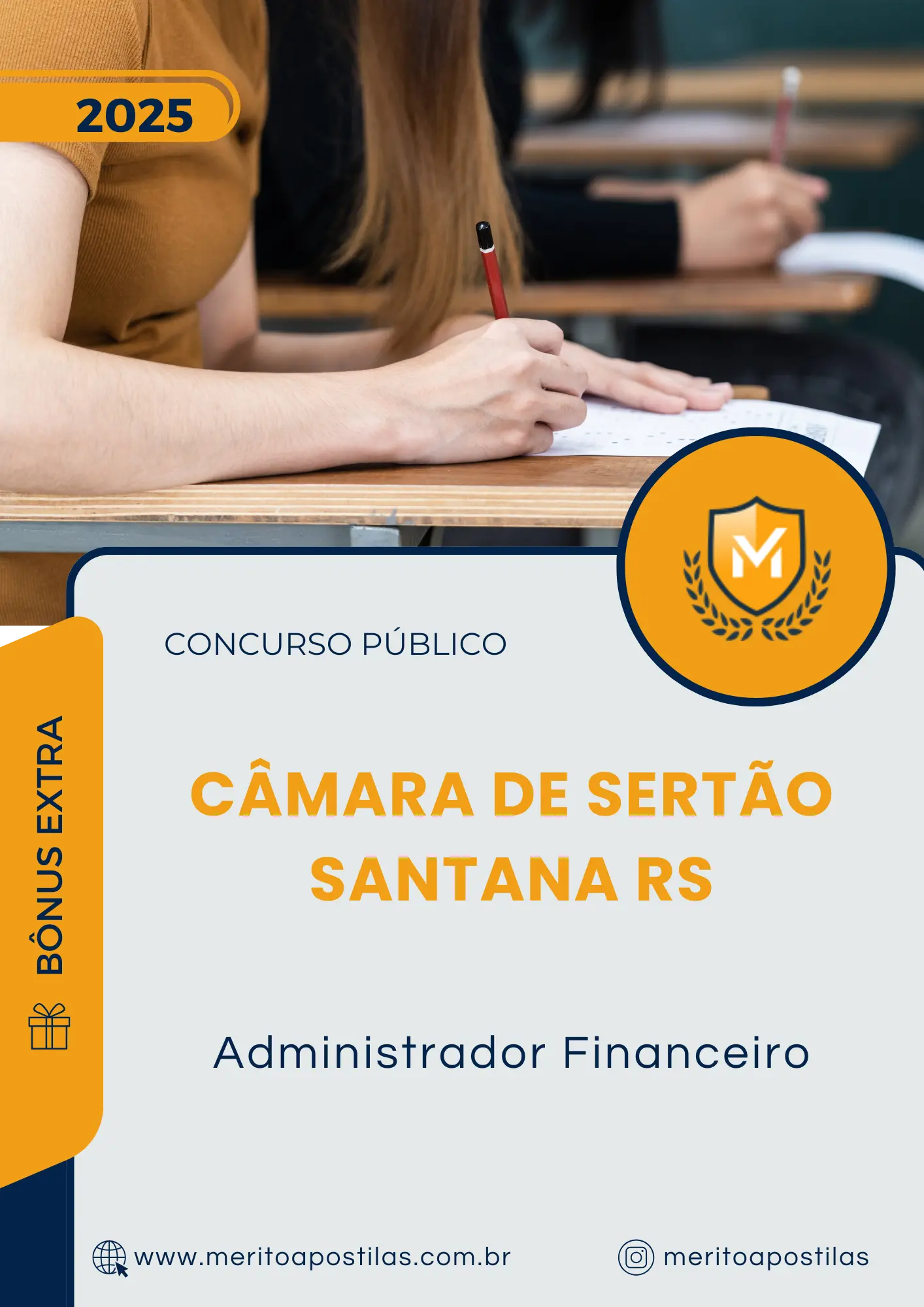 Apostila Administrador Financeiro Câmara de Sertão Santana RS 2025