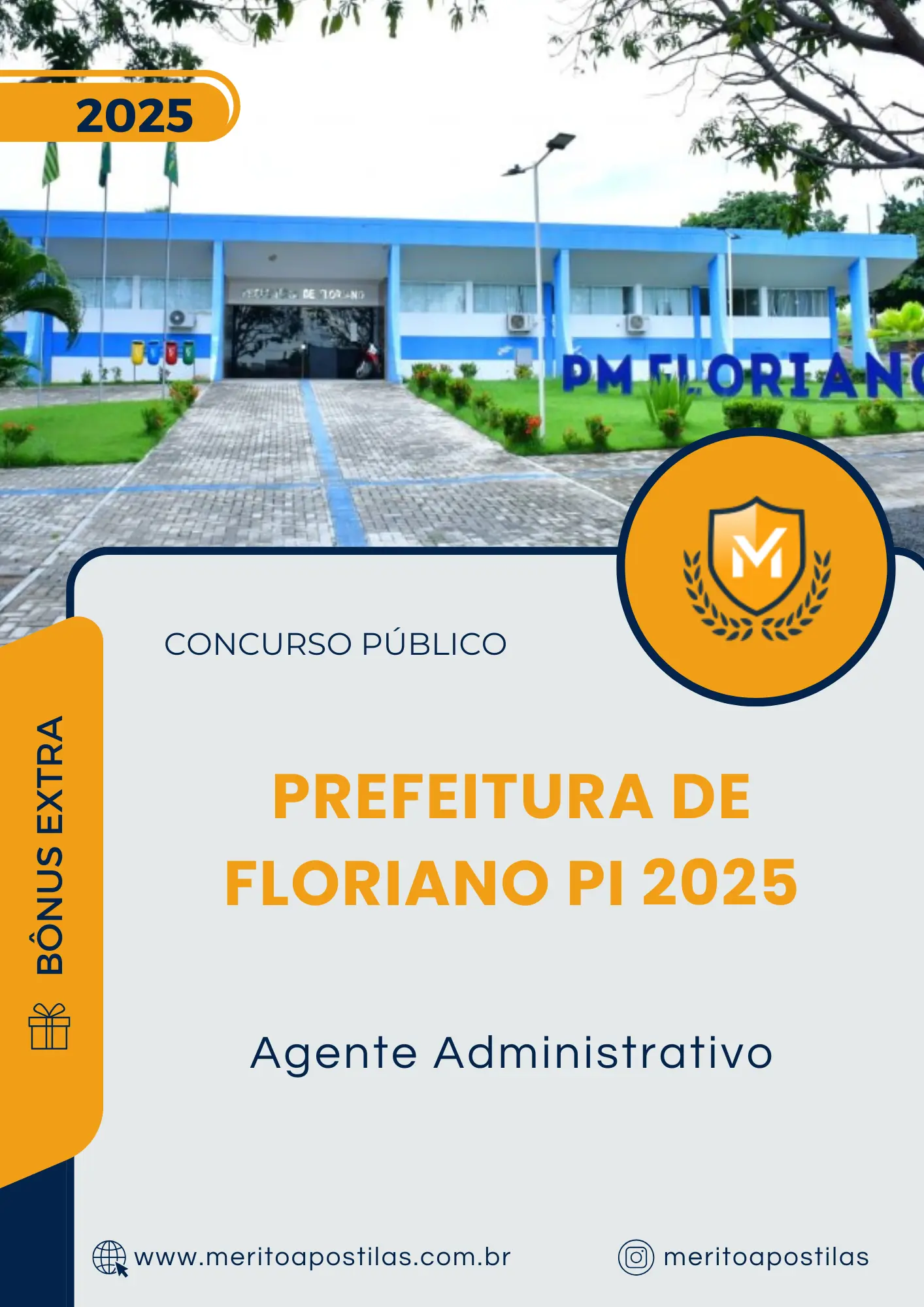 Apostila Agente Administrativo Prefeitura de Floriano PI 2025