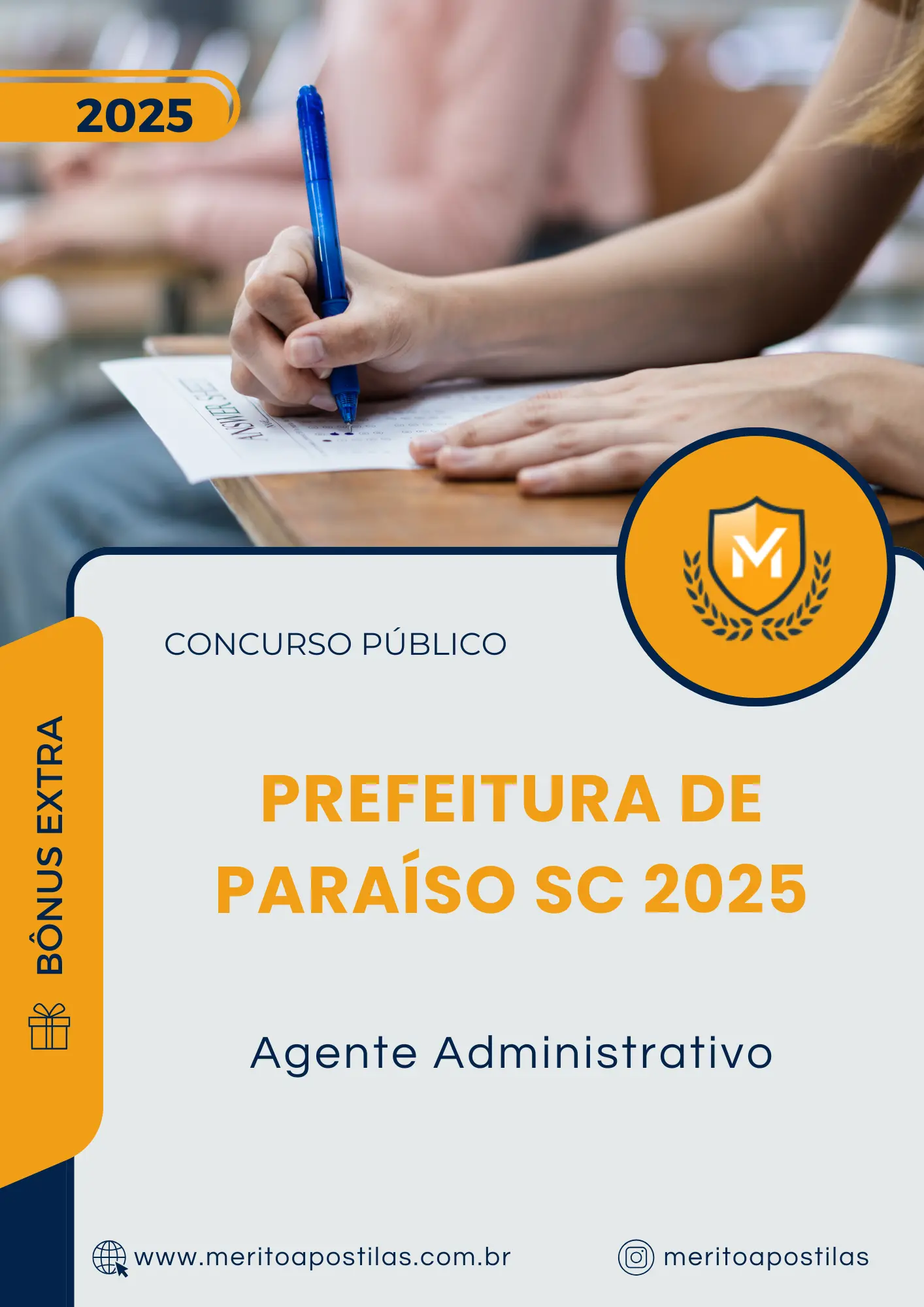Apostila Agente Administrativo Prefeitura de Paraíso SC 2025