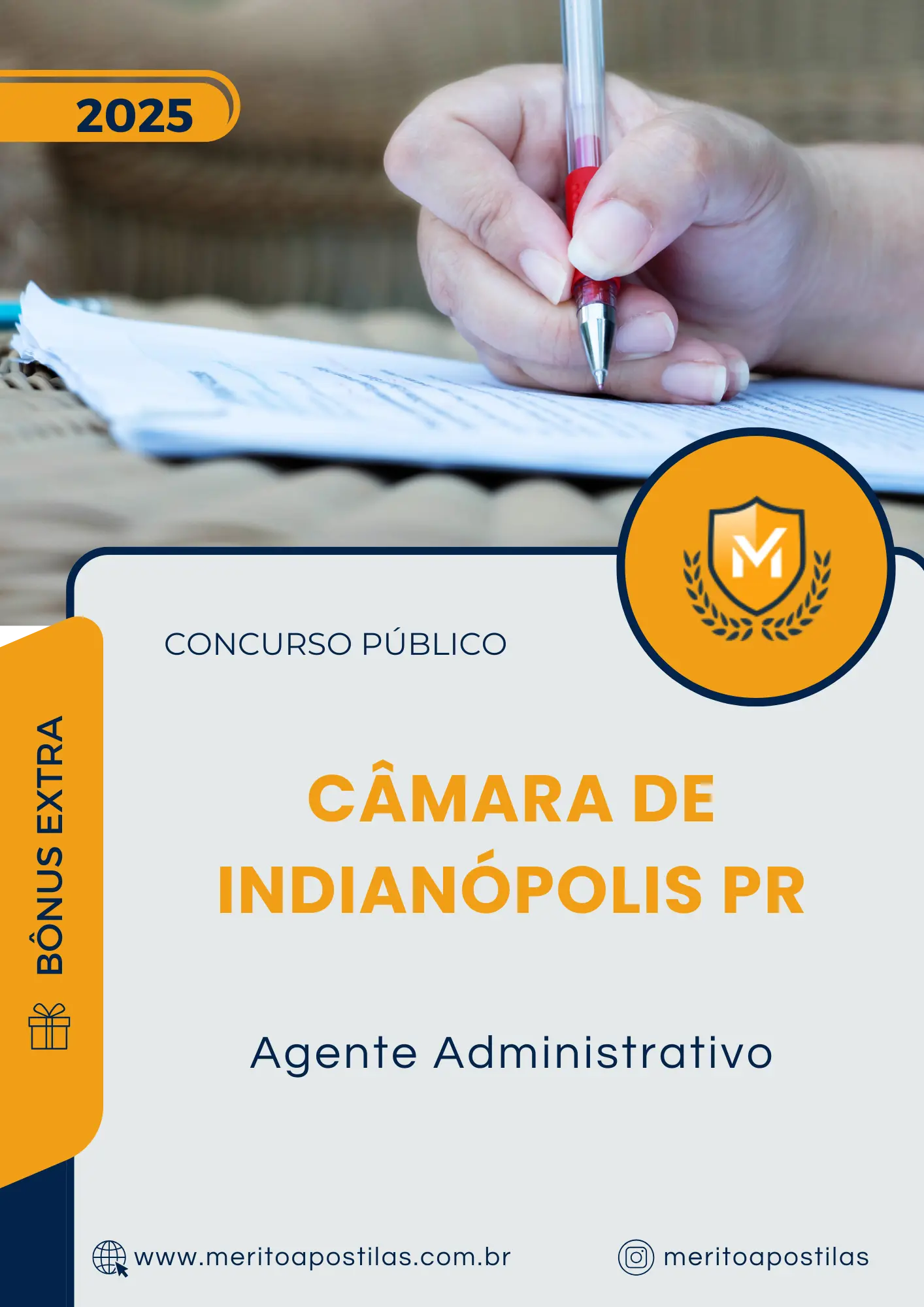 Apostila Agente Administrativo Câmara de Indianópolis PR 2025