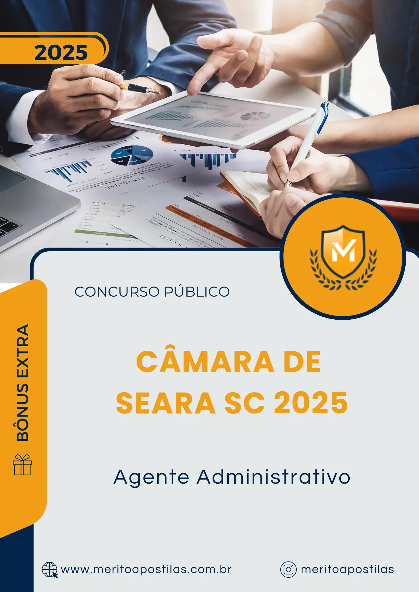 Apostila Agente Administrativo Câmara de Seara SC 2025