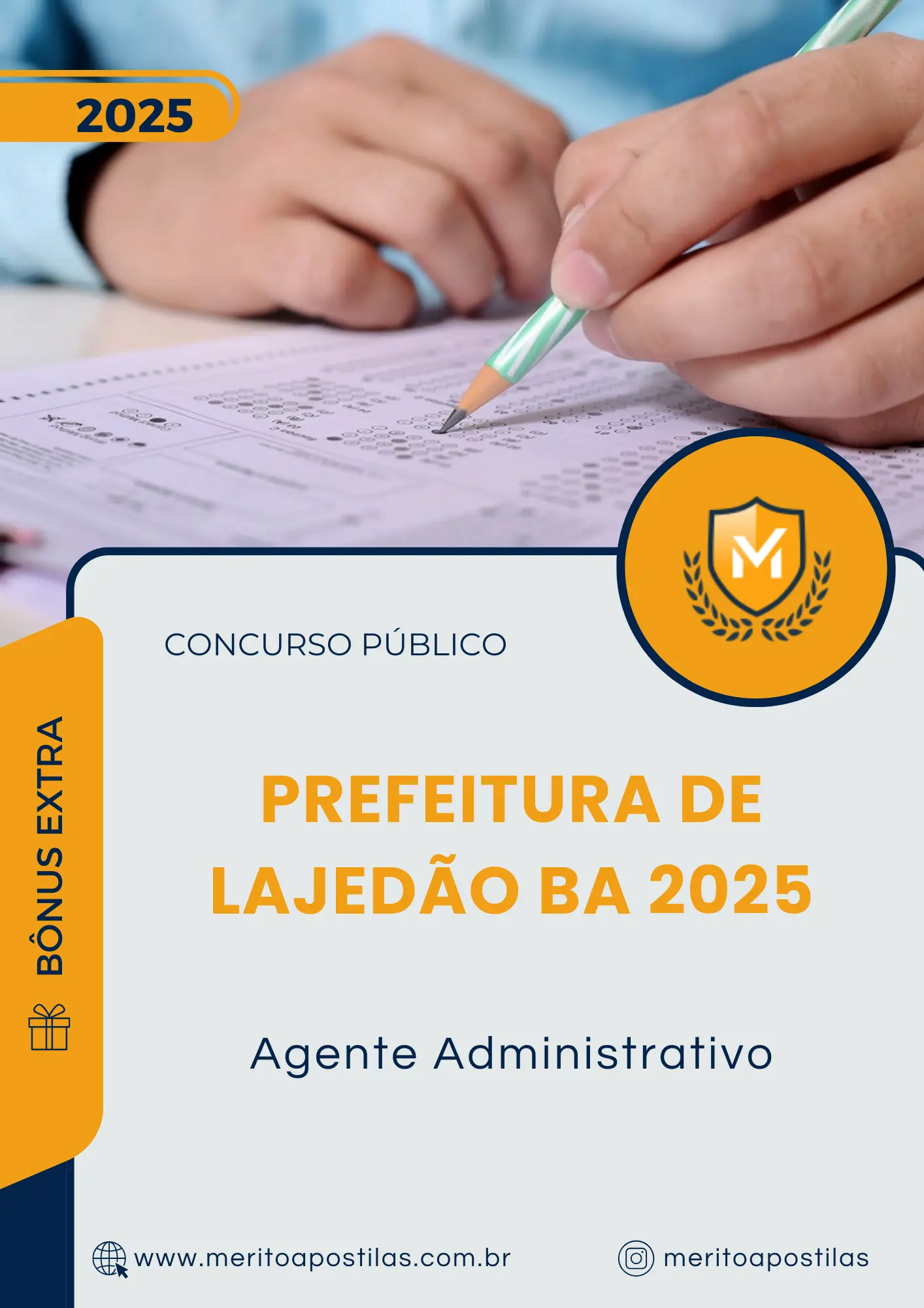 Apostila Agente Administrativo Prefeitura de Lajedão BA 2025
