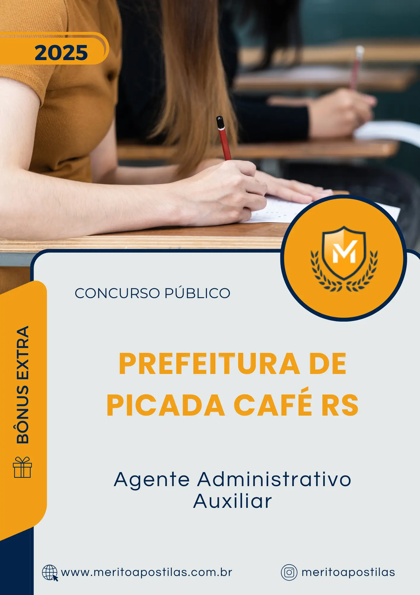 Apostila Agente Administrativo Auxiliar Prefeitura de Picada Café RS 2025