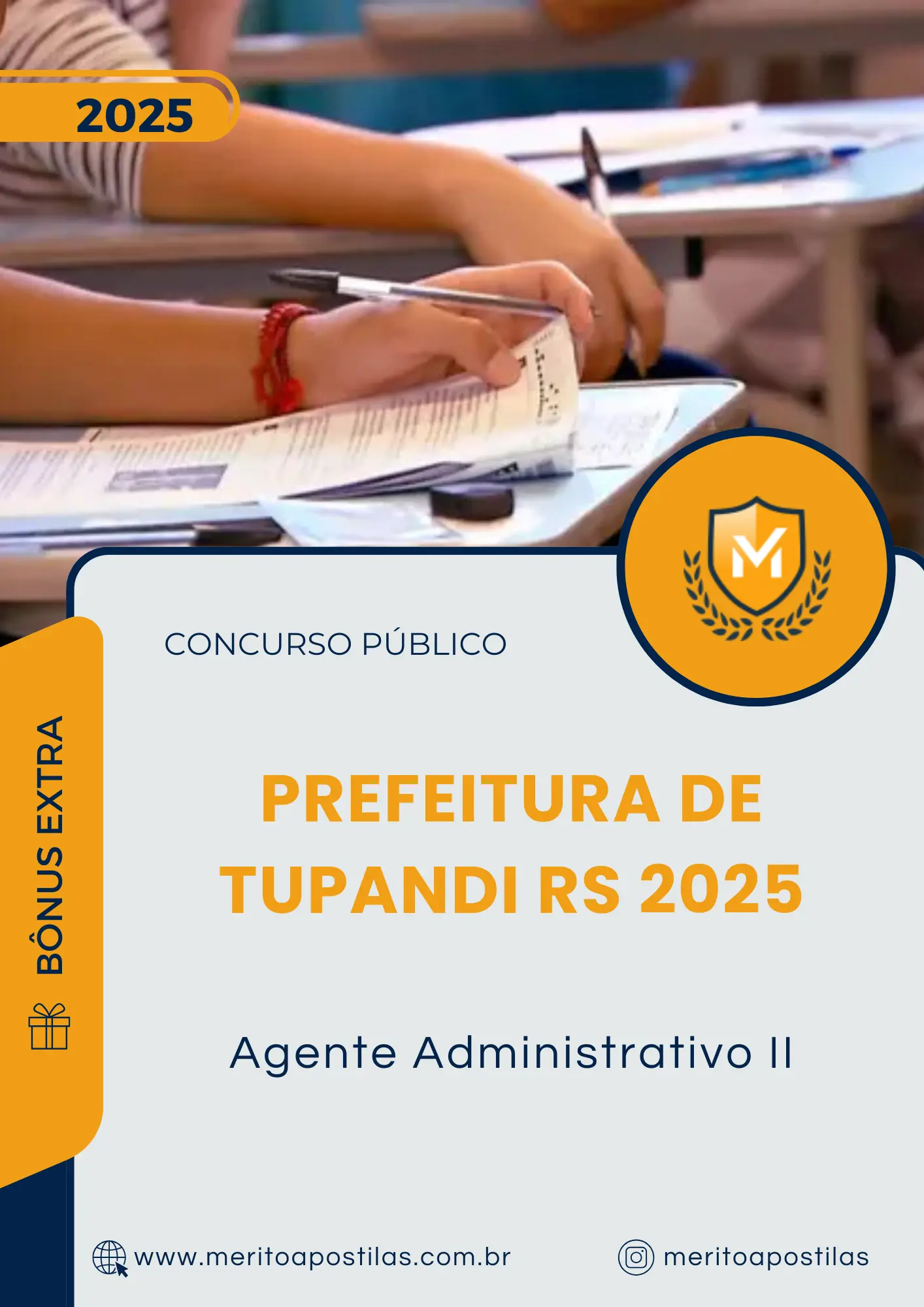 Apostila Agente Administrativo II Prefeitura de Tupandi RS 2025