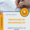 Apostila Agente Comunitário De Saúde Prefeitura de Nhandeara SP 2025