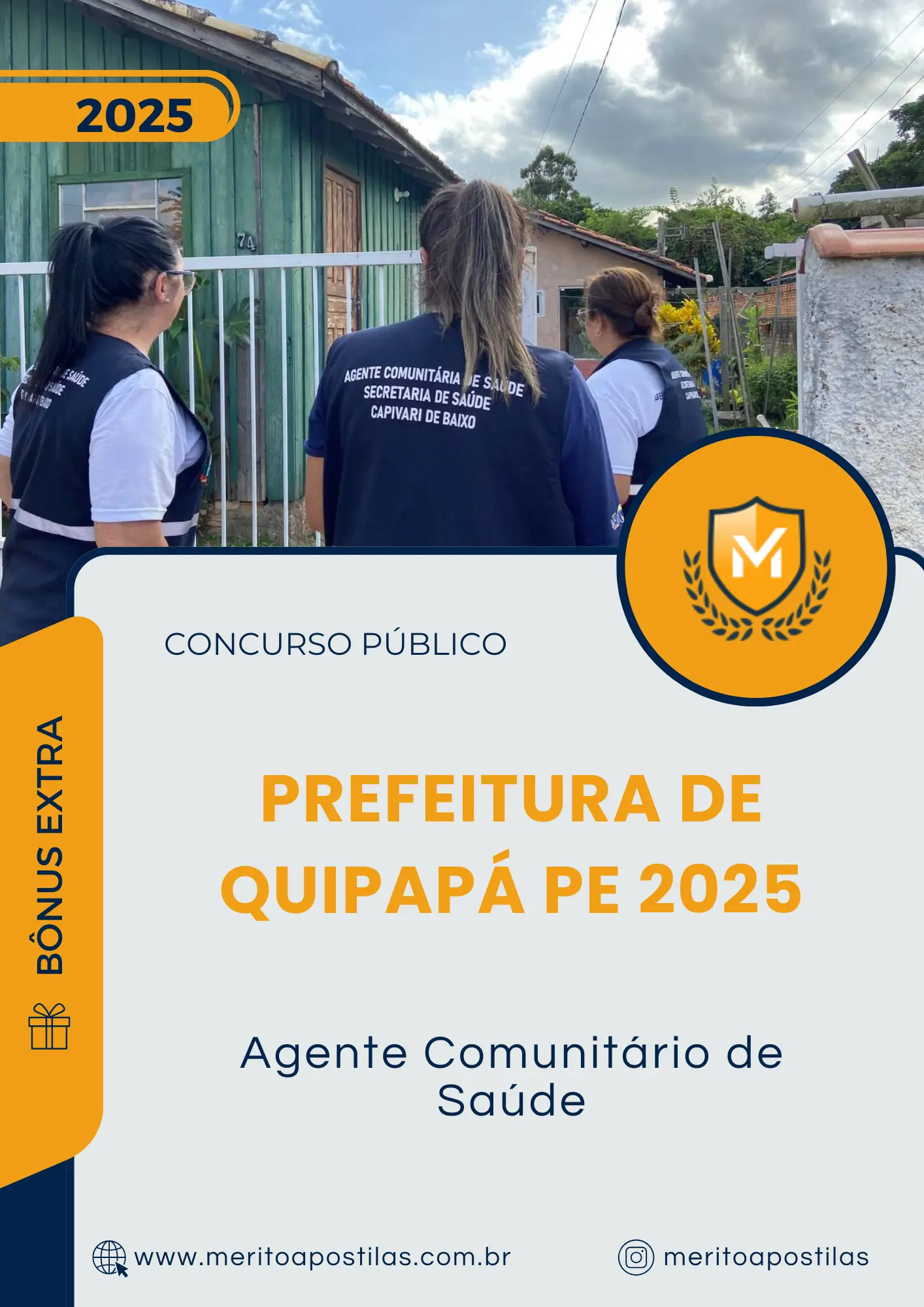 Apostila Agente Comunitário de Saúde Prefeitura de Quipapá PE 2025