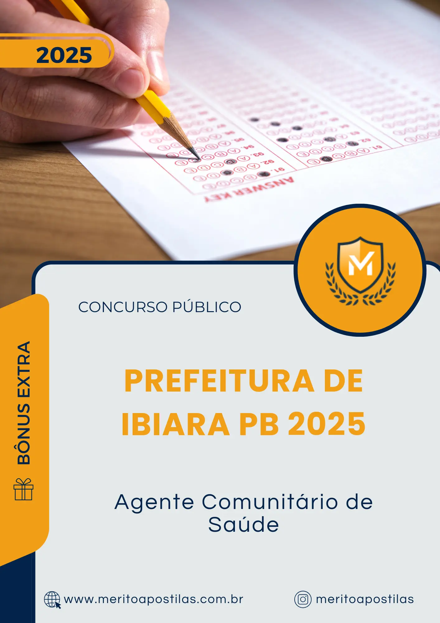 Apostila Agente Comunitário de Saúde Prefeitura de Ibiara PB 2025