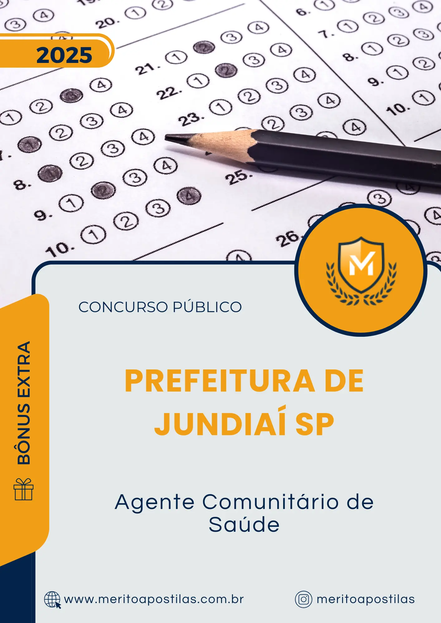 Apostila Agente Comunitário de Saúde Prefeitura de Jundiaí SP 2025