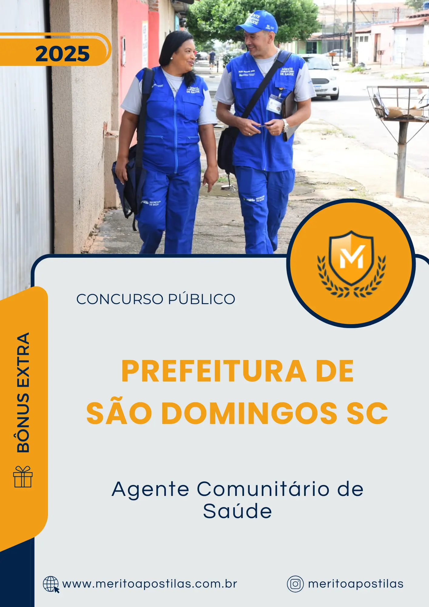 Apostila Agente Comunitário De Saúde Prefeitura de São Domingos SC 2025