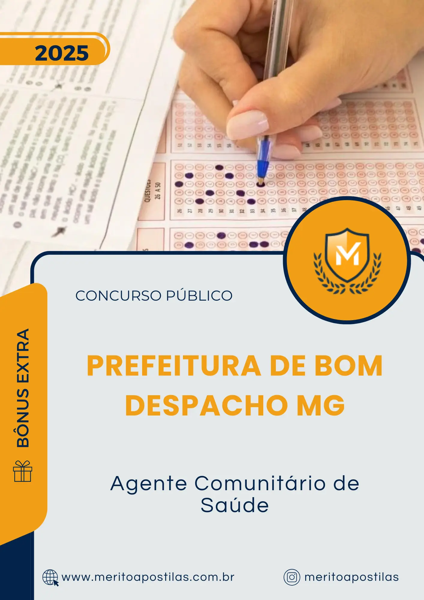 Apostila Agente Comunitário de Saúde Prefeitura de Bom Despacho MG 2025