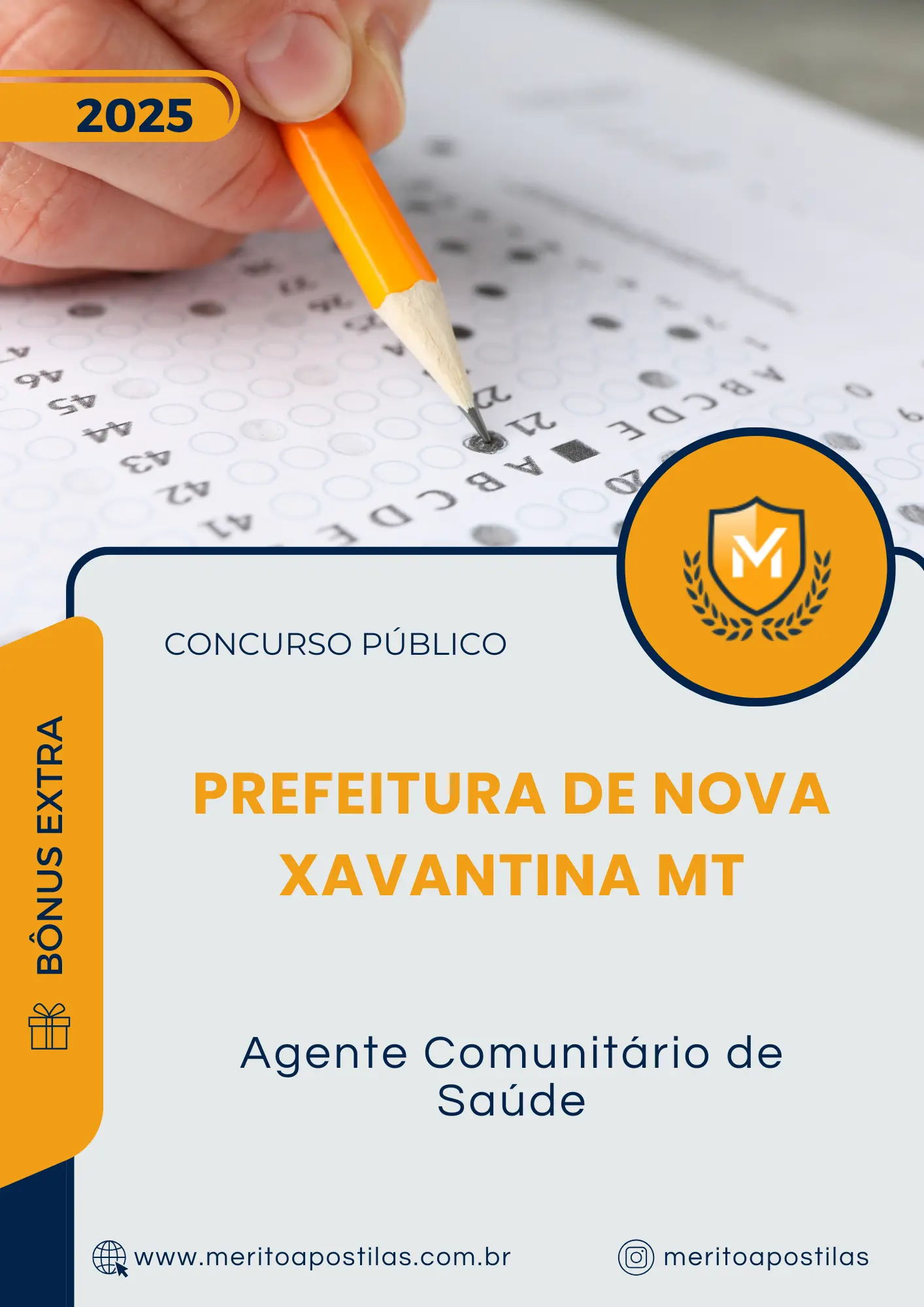 Apostila Agente Comunitário de Saúde Prefeitura de Nova Xavantina MT 2025