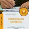 Apostila Agente Comunitário de Saúde Prefeitura de Satuba AL 2025