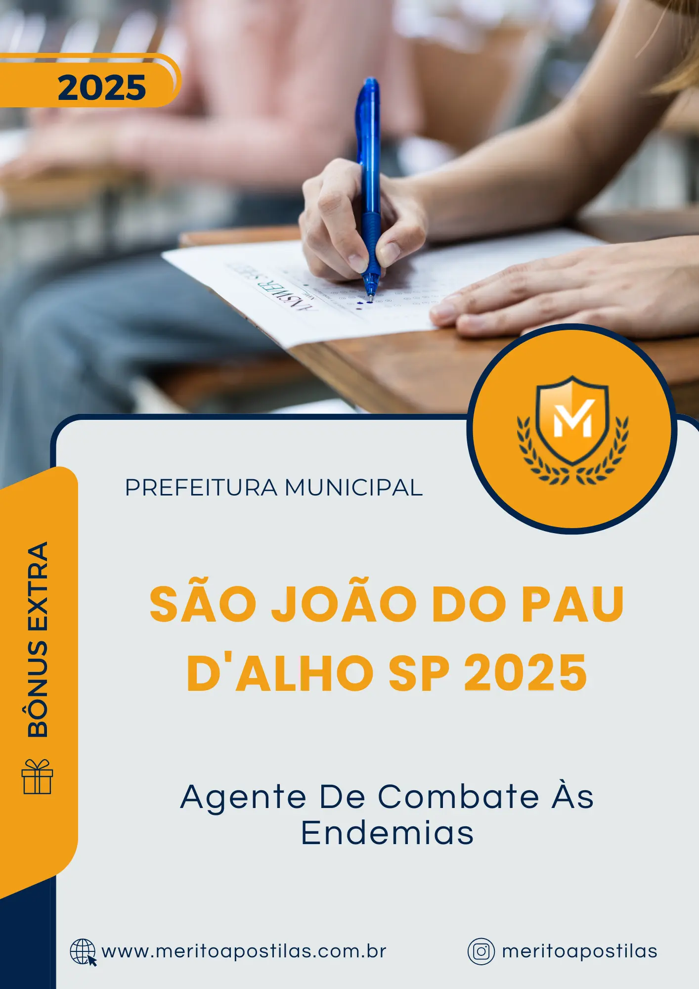 Apostila Agente De Combate Às Endemias Prefeitura de São João do Pau D'Alho SP 2025