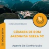 Apostila Agente De Contratação Câmara de Bom Jardim da Serra SC 2025