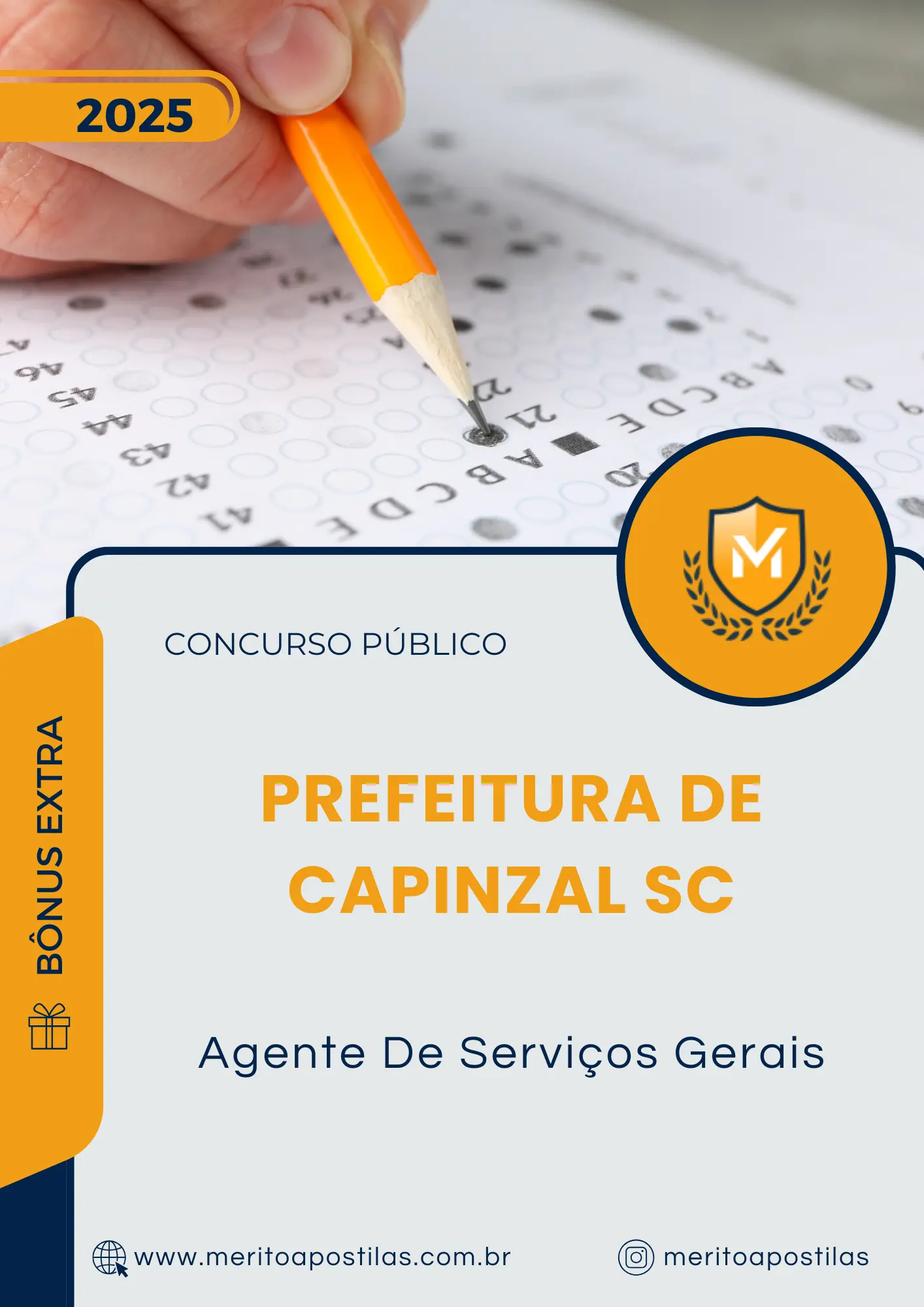 Apostila Agente De Serviços Gerais Prefeitura de Capinzal SC 2025