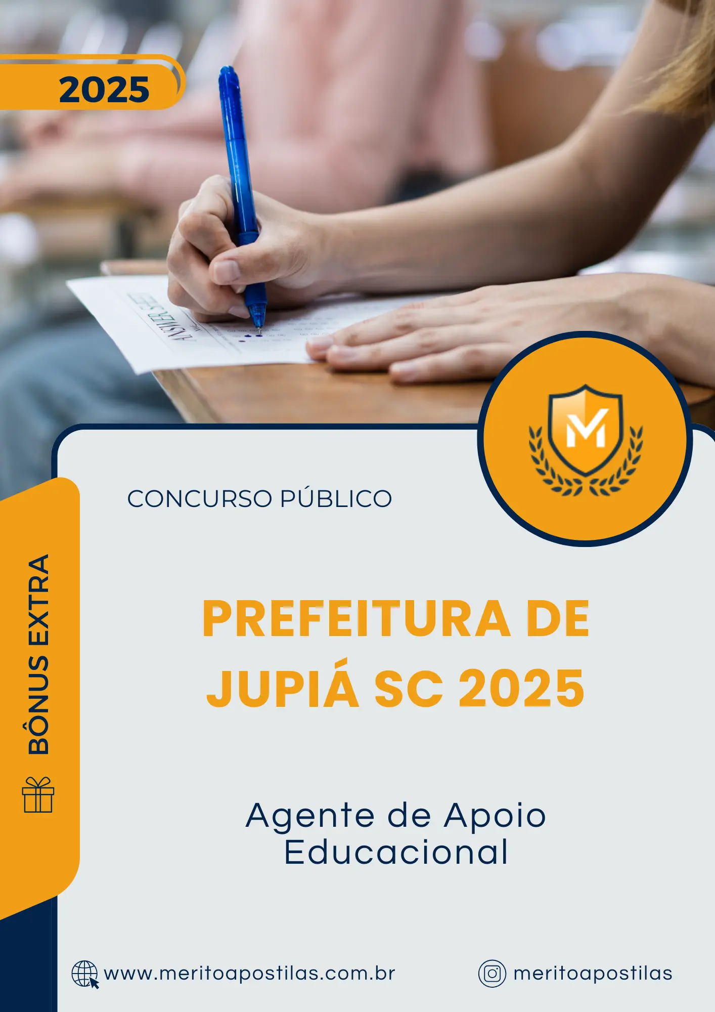 Apostila Agente de Apoio Educacional Prefeitura de Jupiá SC 2025