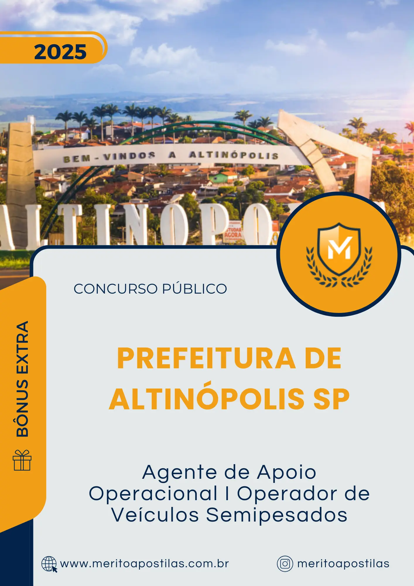 Apostila Agente de Apoio Operacional I Operador de Veículos Semipesados Prefeitura de Altinópolis SP 2025