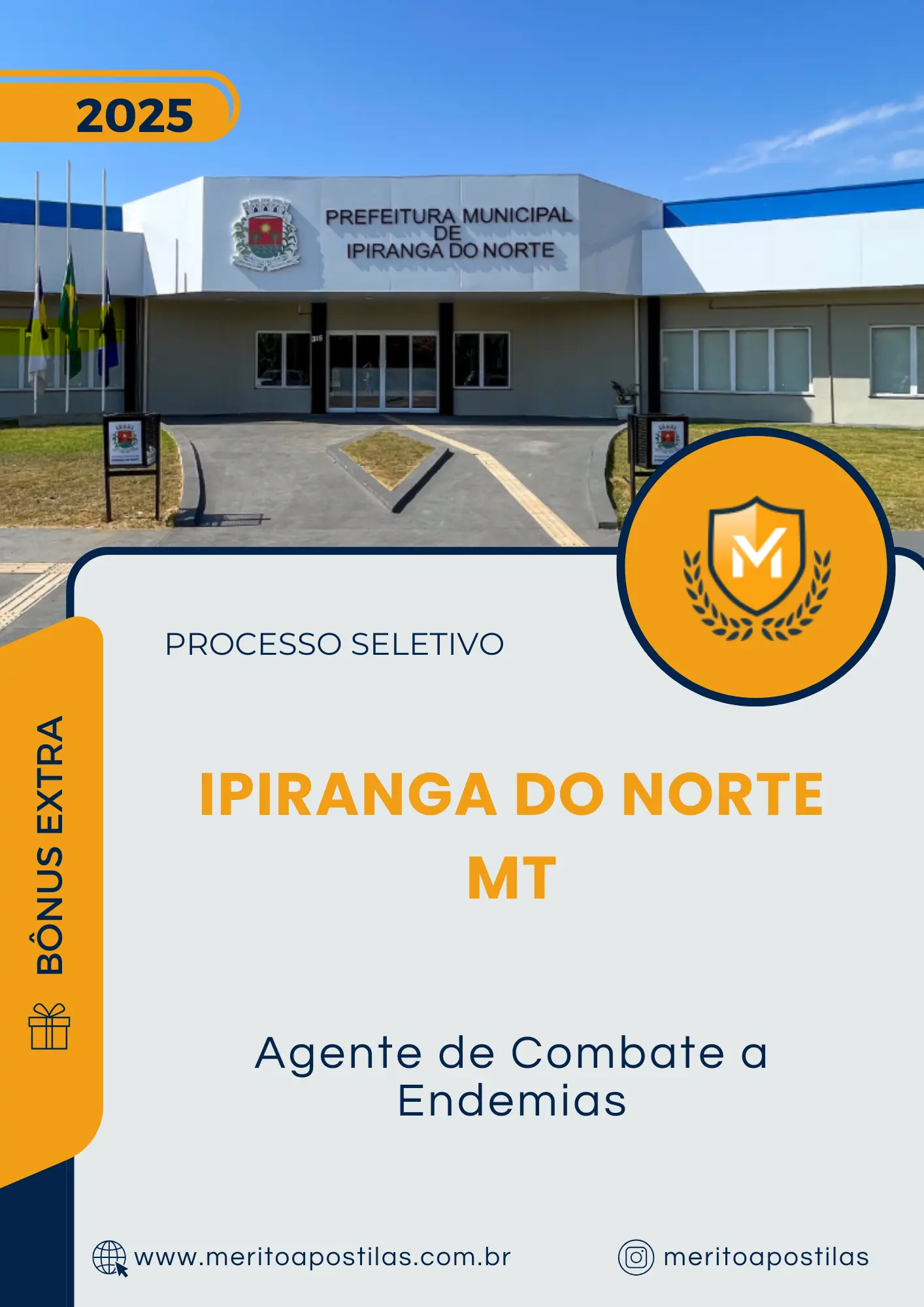 Apostila Agente de Combate a Endemias Prefeitura de Ipiranga do Norte MT 2025
