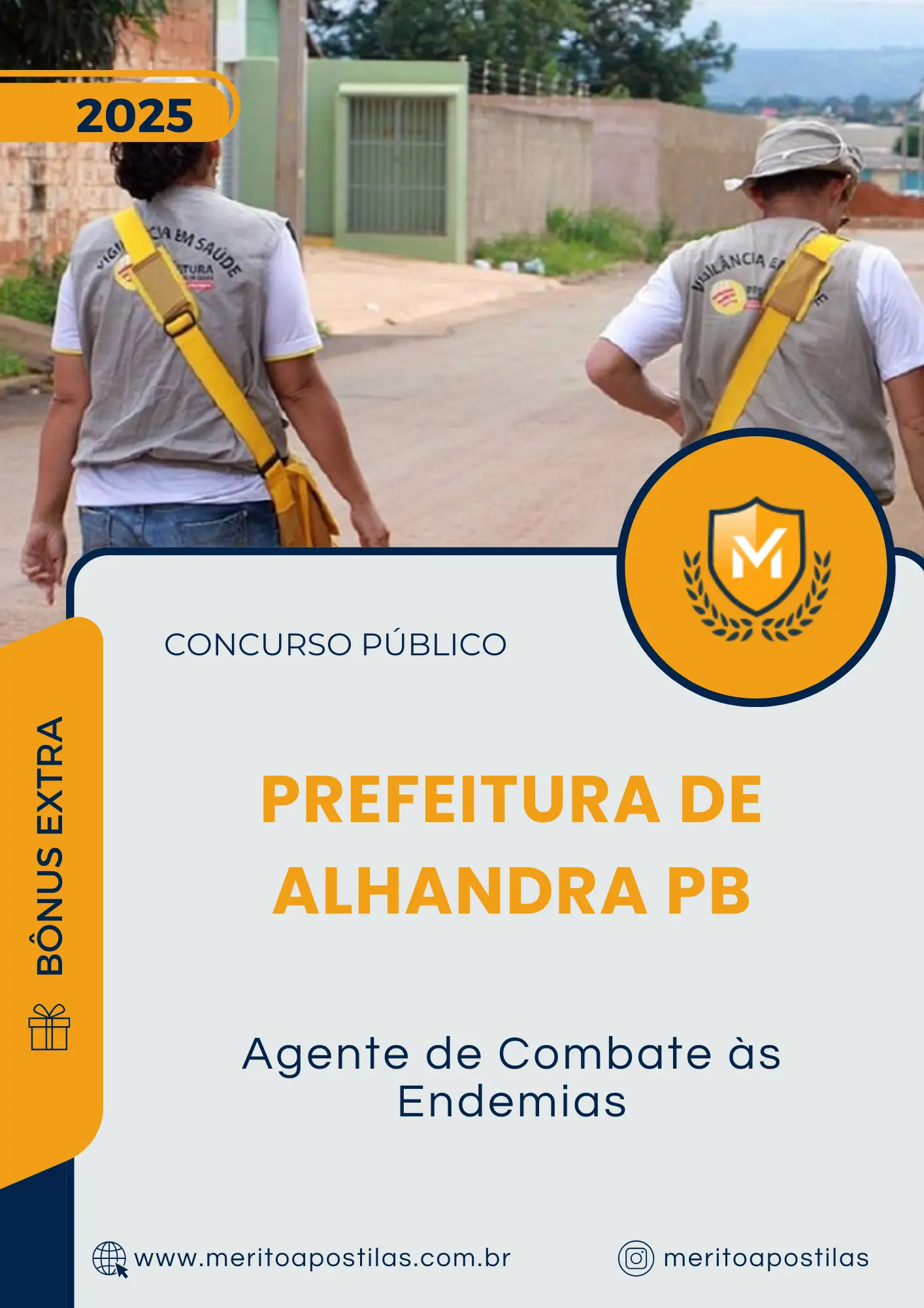 Apostila Agente de Combate às Endemias Prefeitura de Alhandra PB 2025