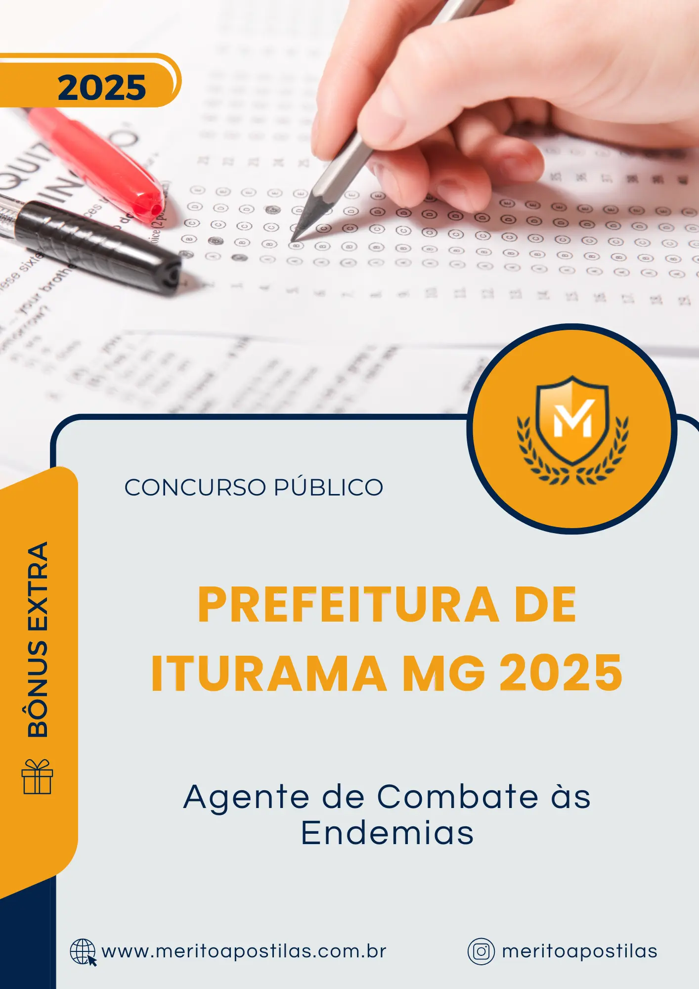 Apostila Agente de Combate às Endemias Prefeitura de Iturama MG 2025
