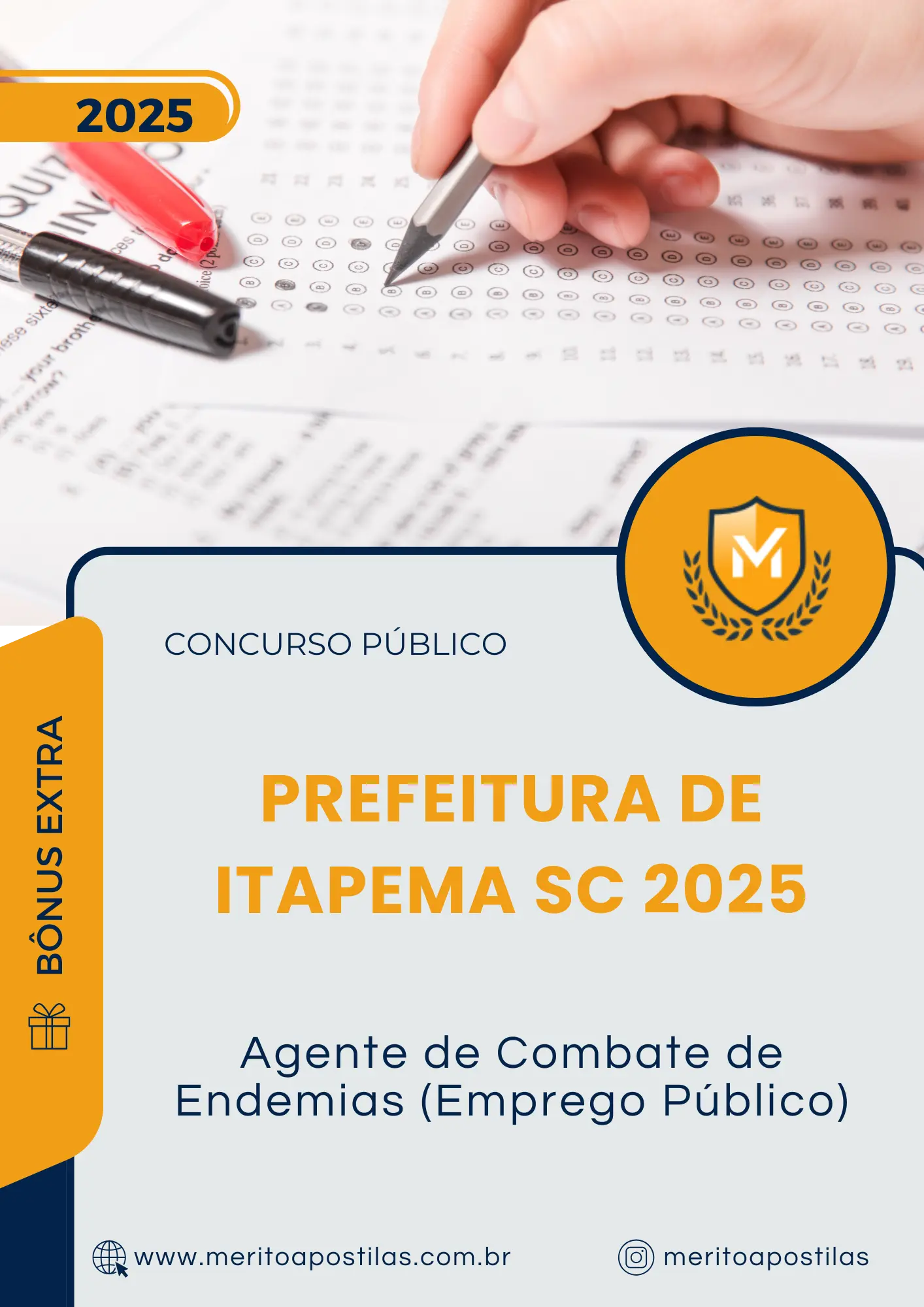 Apostila Agente de Combate de Endemias Emprego Público Prefeitura de Itapema SC 2025