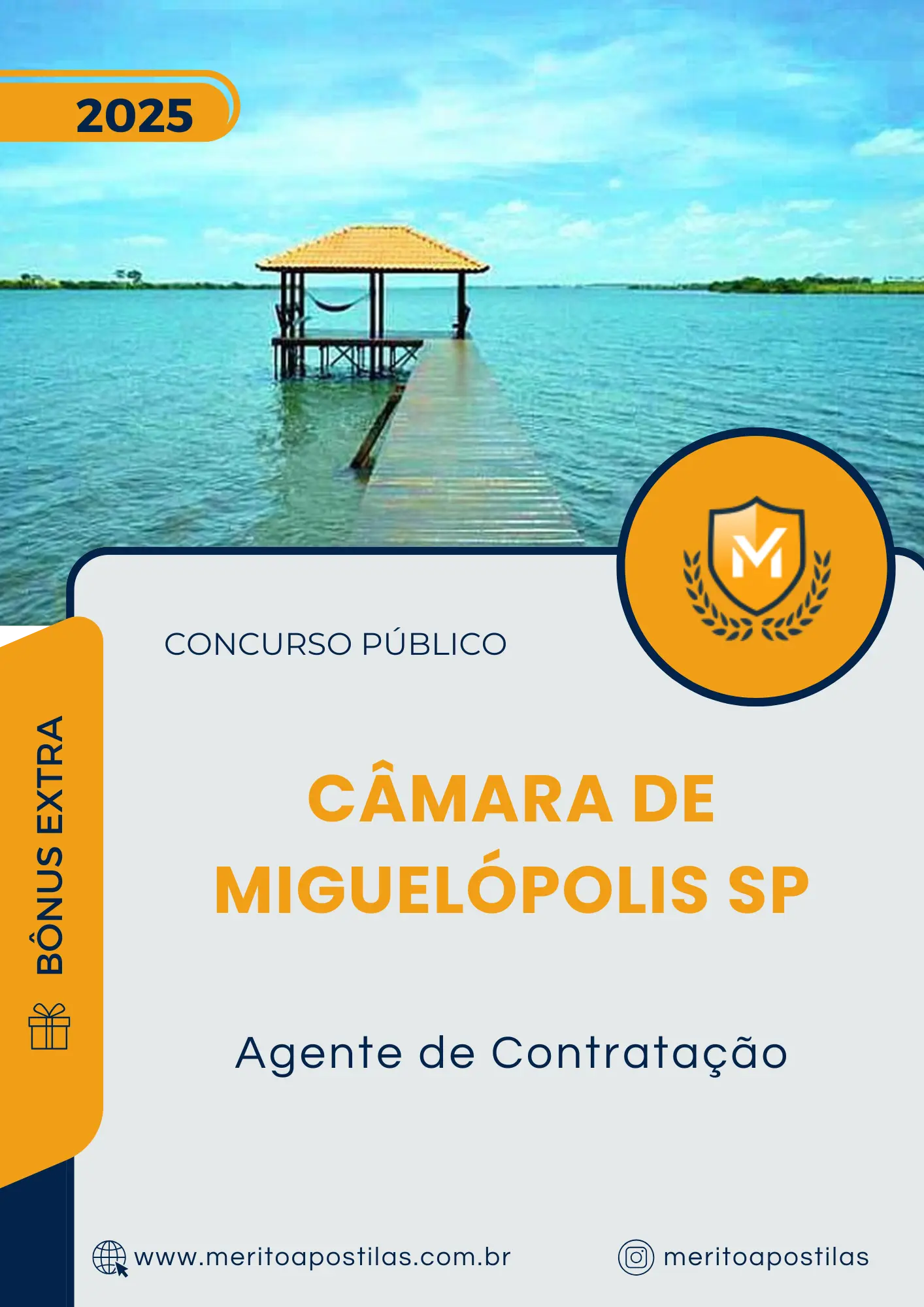 Apostila Agente de Contratação Câmara de Miguelópolis SP 2025