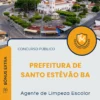 Apostila Agente de Limpeza Escolar Prefeitura de Santo Estêvão BA 2025