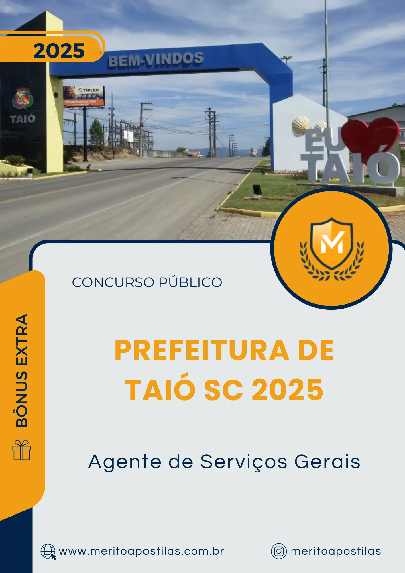 Apostila Agente de Serviços Gerais Prefeitura de Taió SC 2025