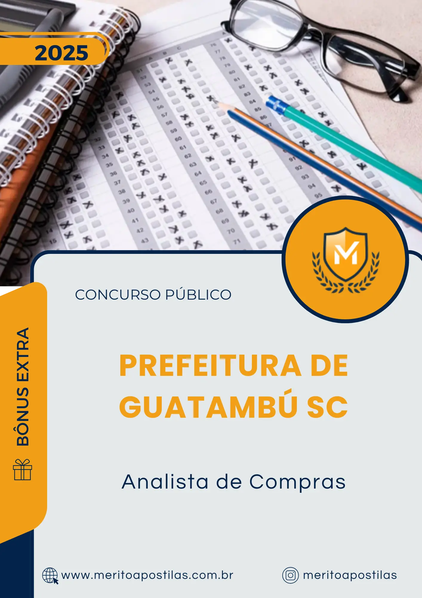 Apostila Analista de Compras Prefeitura de Guatambú SC 2025