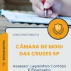 Apostila Assessor Legislativo Contábil E Financeiro Câmara de Mogi das Cruzes SP 2025