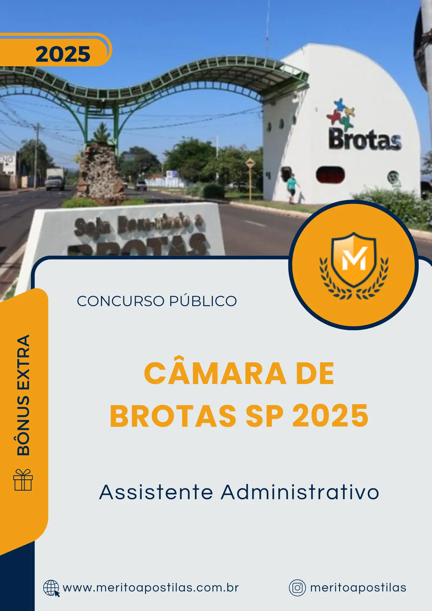 Apostila Assistente Administrativo Câmara de Brotas SP 2025