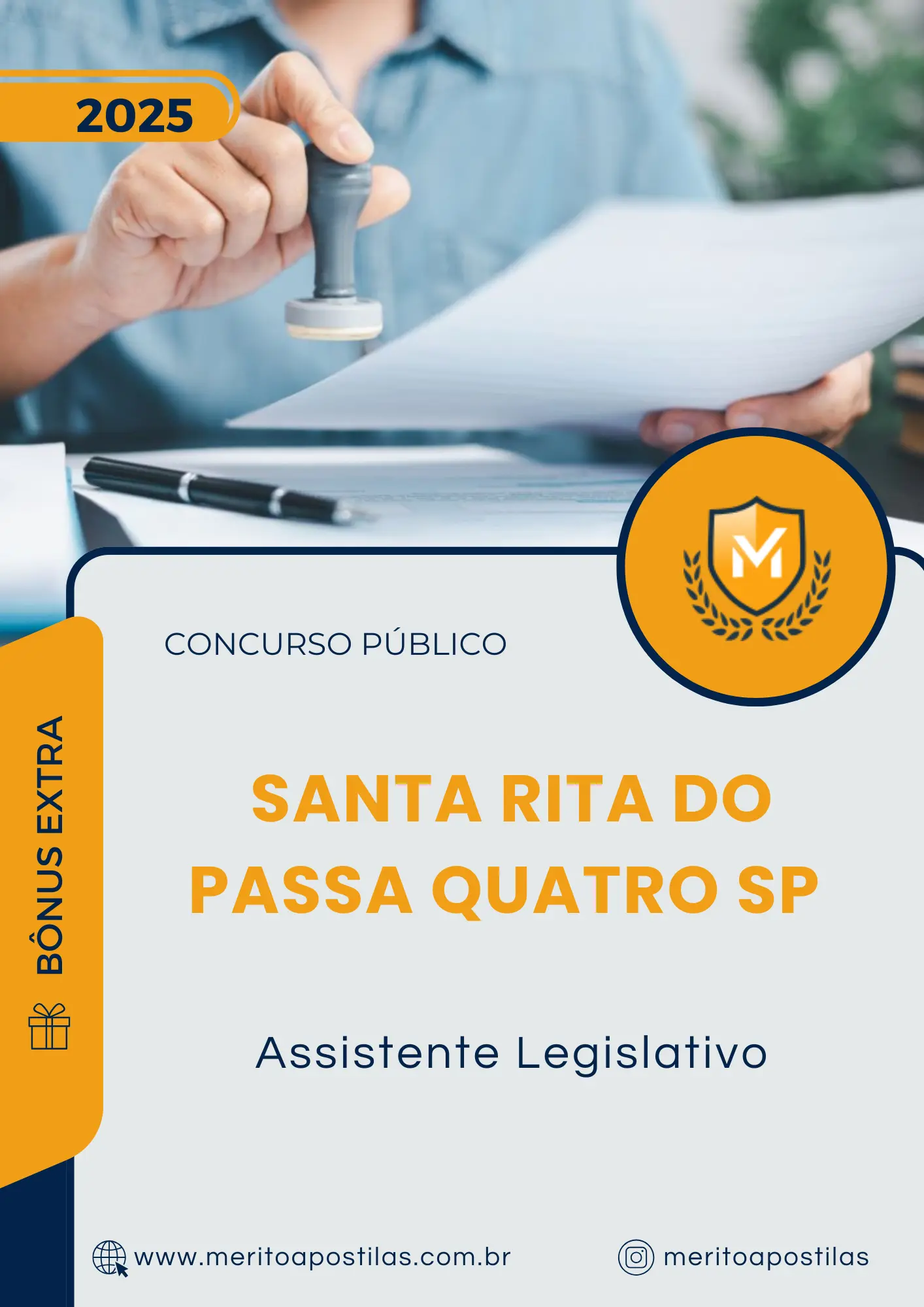 Apostila Assistente Legislativo Câmara de Santa Rita do Passa Quatro SP 2025