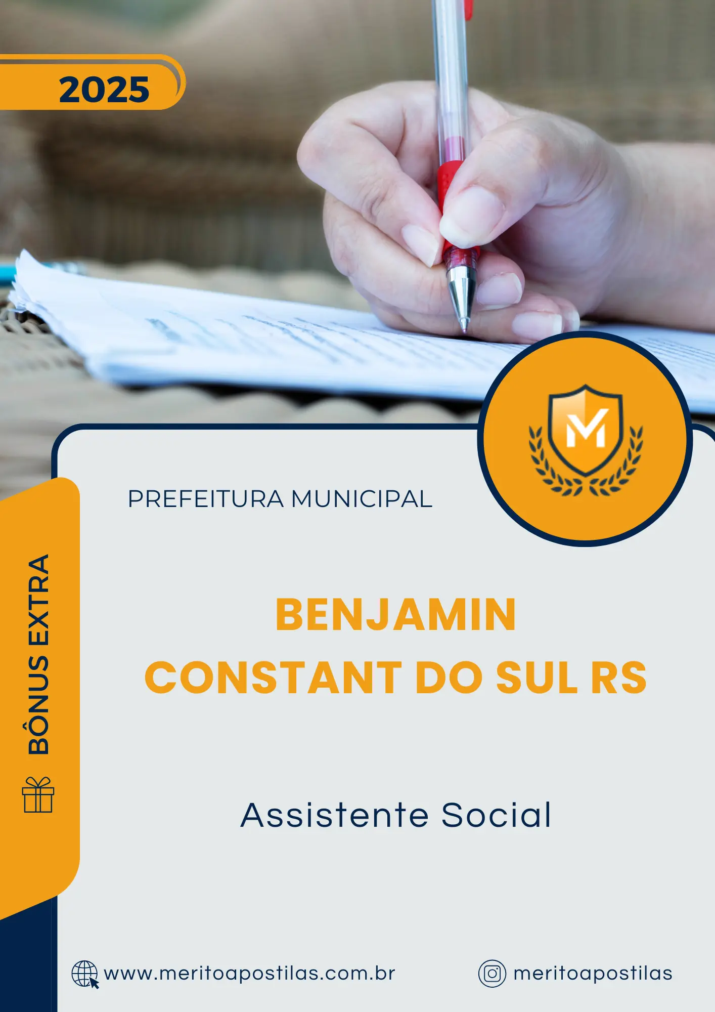 Apostila Assistente Social Prefeitura de Benjamin Constant do Sul RS 2025
