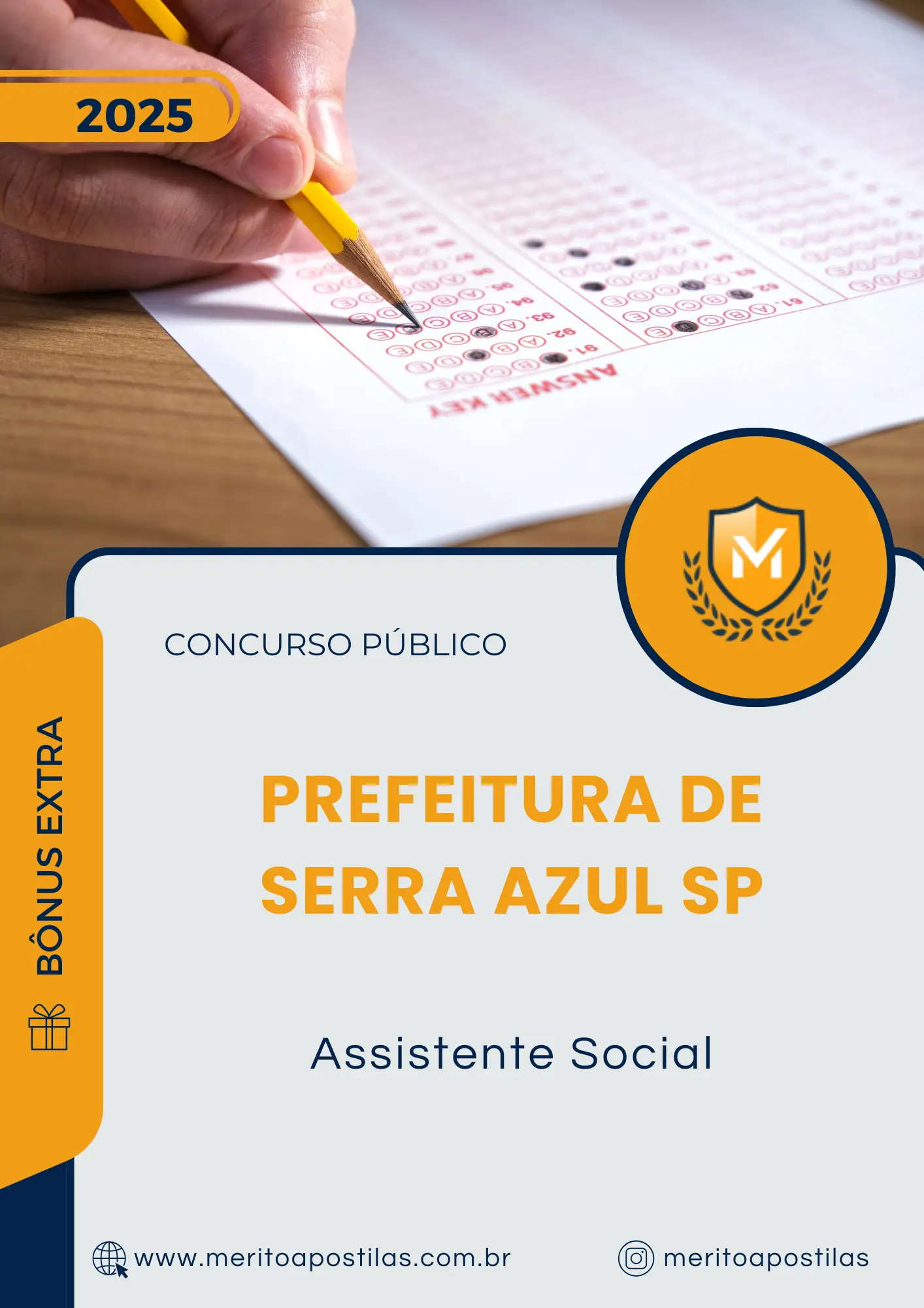 Apostila Assistente Social Prefeitura de Serra Azul SP 2025
